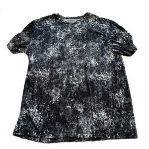 OLD NAVY Men's Medium Active Core Black and White T-shirt